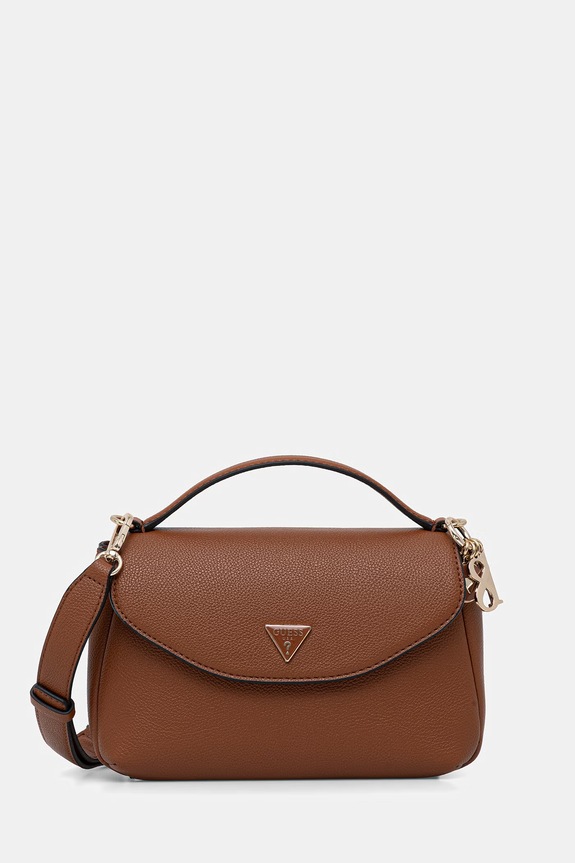 Guess torebka EVIE nie mieści A4 brązowy HWBG96.64200