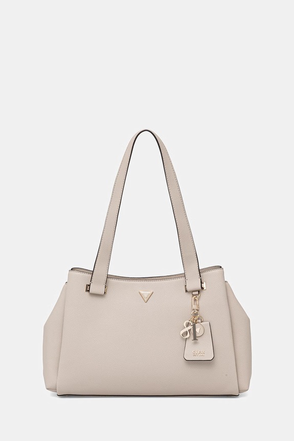 Guess torebka EVIE mieści A4 beżowy HWBG96.64220