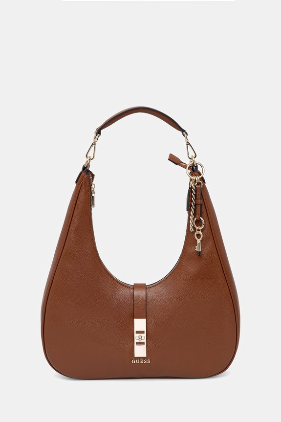 Torba Guess BROOKE bez uzorka smeđa HWBG98.97020