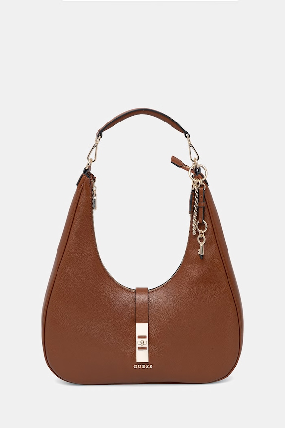 Torba Guess BROOKE bez uzorka smeđa HWBG98.97020