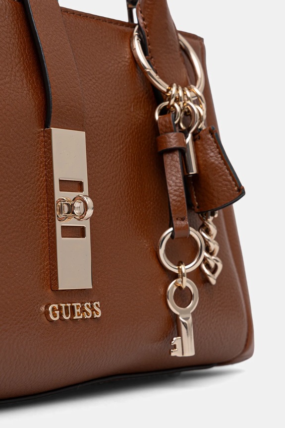 Guess torebka BROOKE brązowy HWBG98.97060