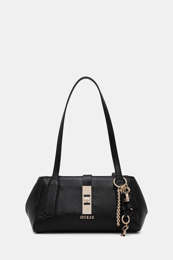 Guess torebka BROOKE nie mieści A4 czarny HWBG98.97080