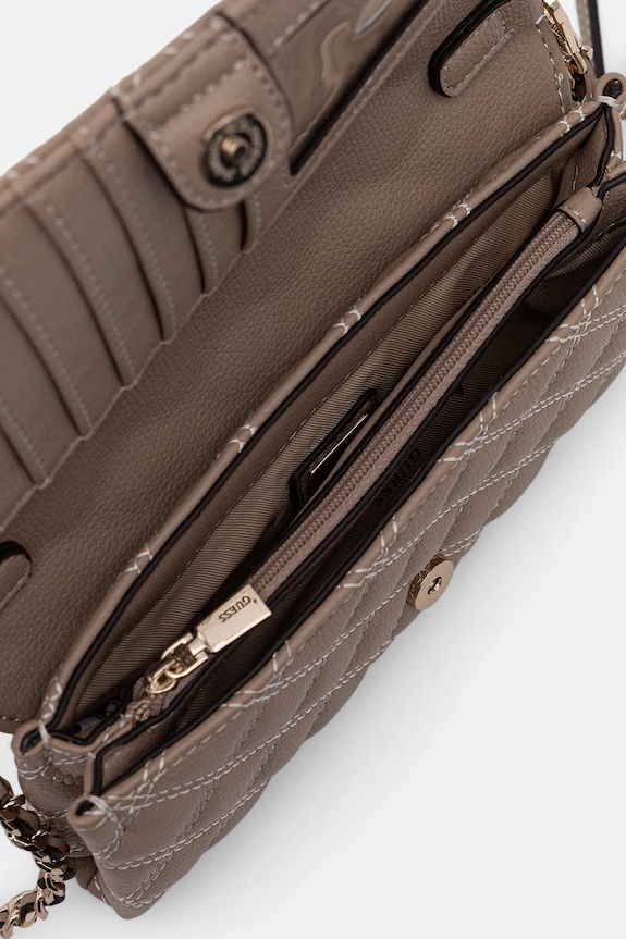 Guess torebka GIULLY HWBQ96.73750 beżowy