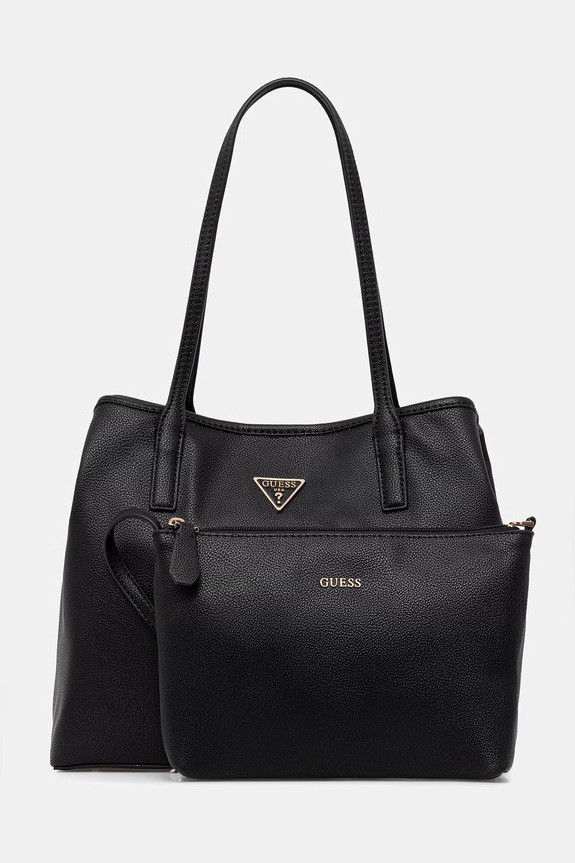Guess torebka VICTTORIA nie mieści A4 czarny HWEVG9.51428