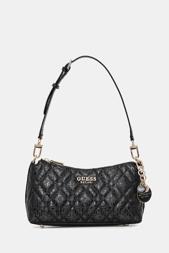 Guess poșetă ISEMAY print negru HWGG96.28180