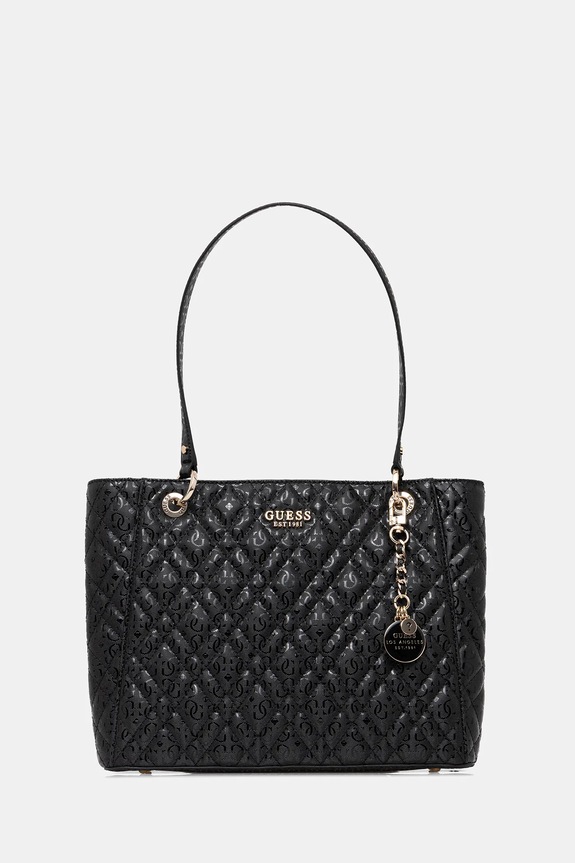 Kabelka Guess ISEMAY imitácia kože čierna HWGG96.28250