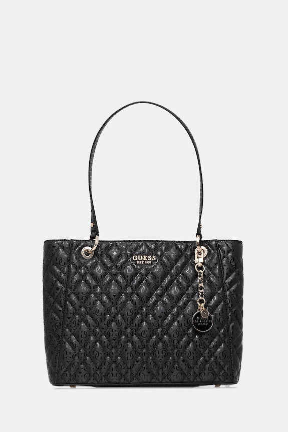 Kabelka Guess ISEMAY imitácia kože čierna HWGG96.28250