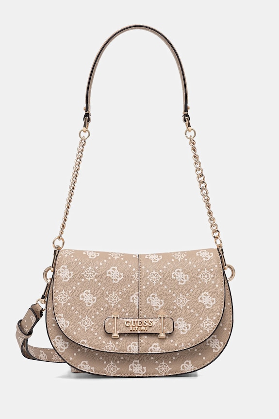Guess poșetă CARRIE nu incape in A4 bej HWGP98.98200