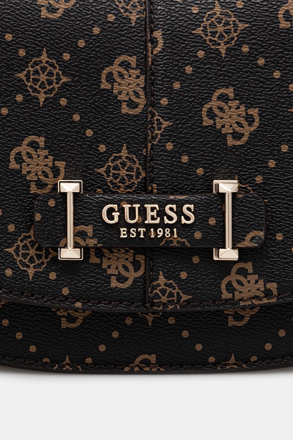 Guess torebka CARRIE brązowy HWGP98.98200