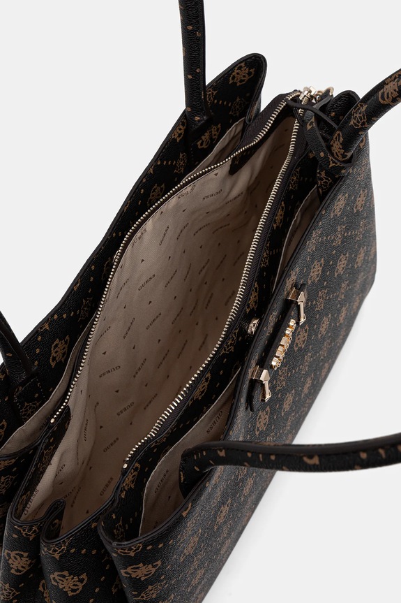 Guess torebka CARRIE HWGP98.98220 brązowy
