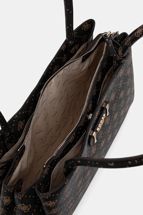 Guess torebka CARRIE HWGP98.98220 brązowy