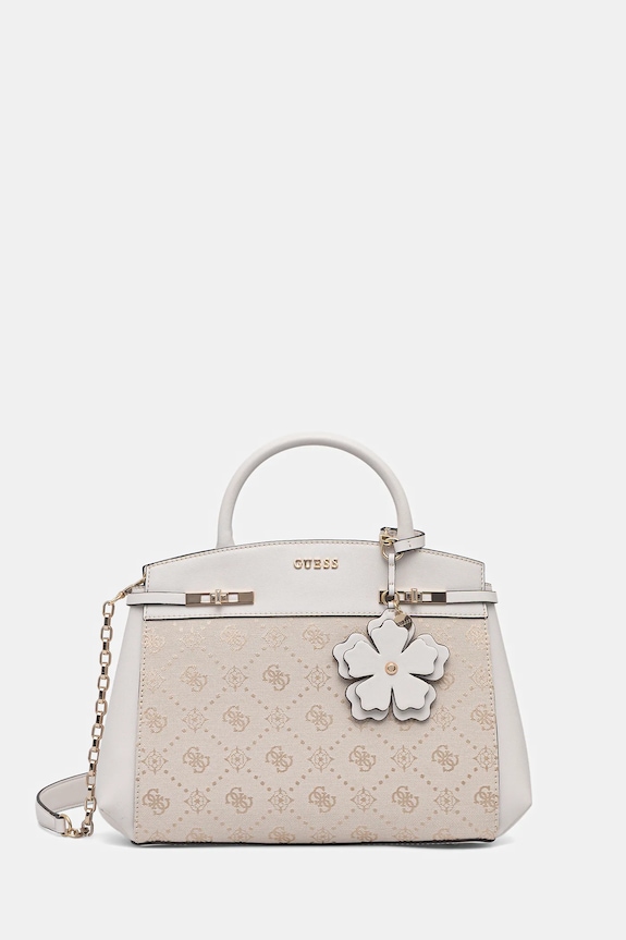 Guess torebka MELINDA nie mieści A4 beżowy HWJP99.02060
