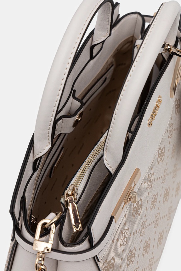 Guess torebka MELINDA HWJP99.02060 beżowy