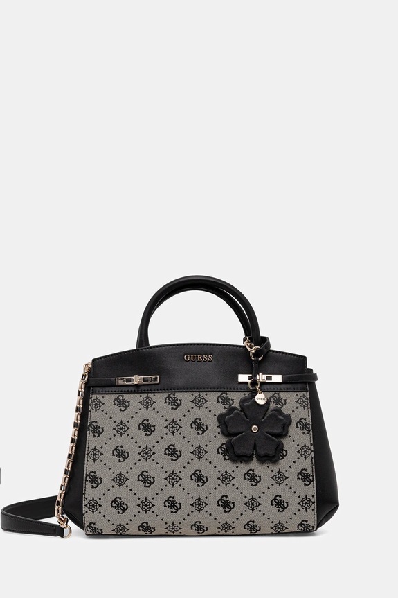 Guess torebka MELINDA nie mieści A4 czarny HWJP99.02060