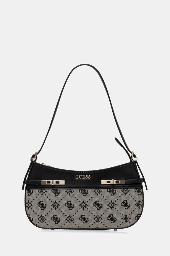 Guess torebka MELINDA nie mieści A4 czarny HWJP99.02170