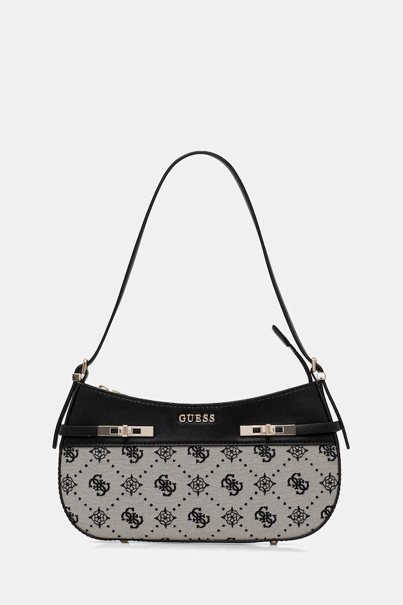 Guess torebka MELINDA nie mieści A4 czarny HWJP99.02170