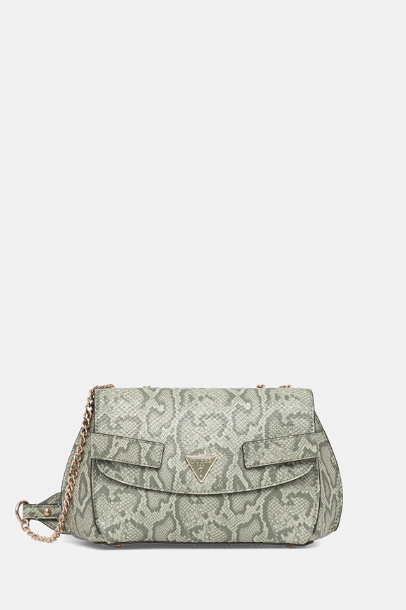 Guess torebka SERENOVA nie mieści A4 zielony HWKG80.91210