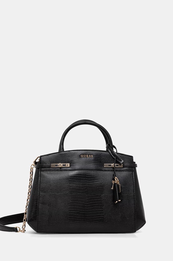 Guess poșetă MELINDA uni negru HWKL99.33060