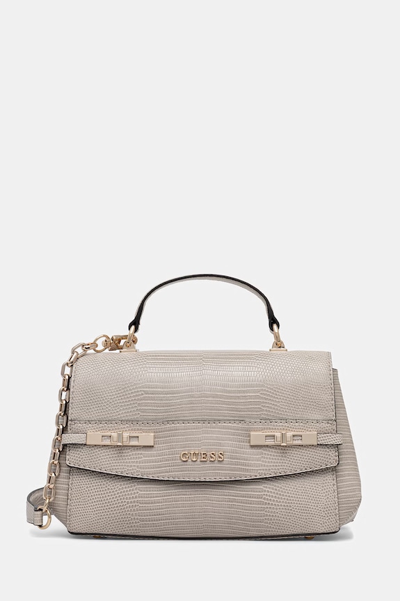 Guess torebka MELINDA nie mieści A4 beżowy HWKL99.33200