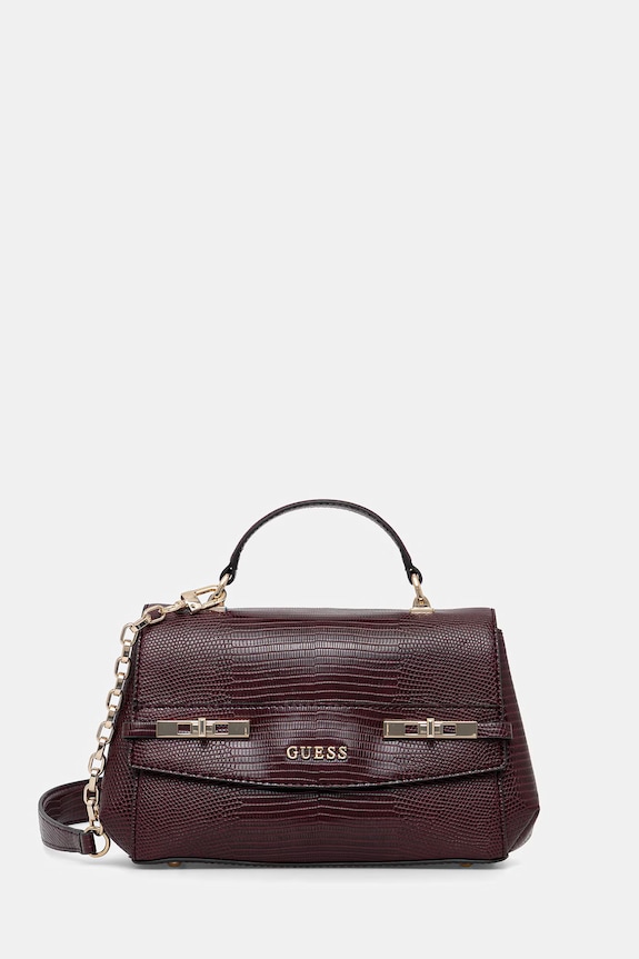 Guess torebka MELINDA HWKL99.33200 bordowy SS26