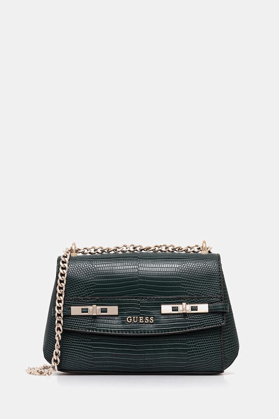 Guess torebka MELINDA nie mieści A4 zielony HWKL99.33780