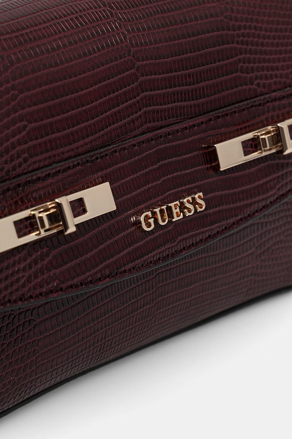 Guess torebka MELINDA bordowy HWKL99.33780
