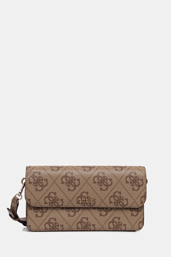 Guess torebka SADIE nie mieści A4 beżowy HWOS81.18190
