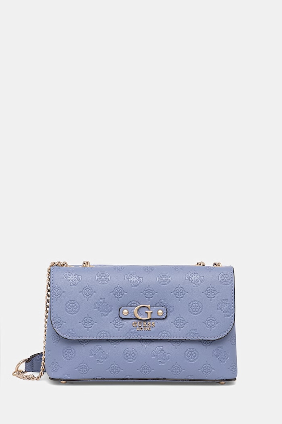 Guess torebka DITA nie mieści A4 niebieski HWPD76.02210