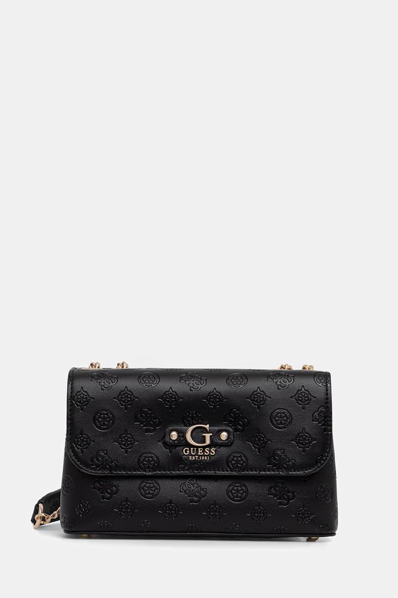 Guess torebka DITA nie mieści A4 czarny HWPD76.02210