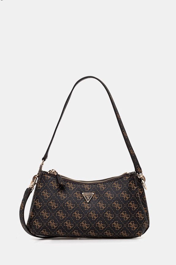 Guess torebka NOELLE nie mieści A4 brązowy HWQG96.72730