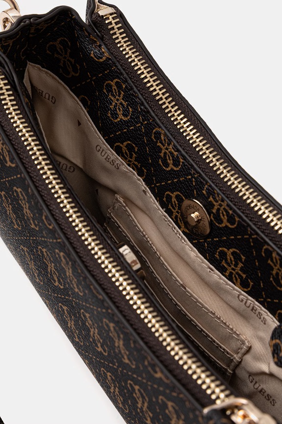 Guess torebka NOELLE HWQG96.72730 brązowy