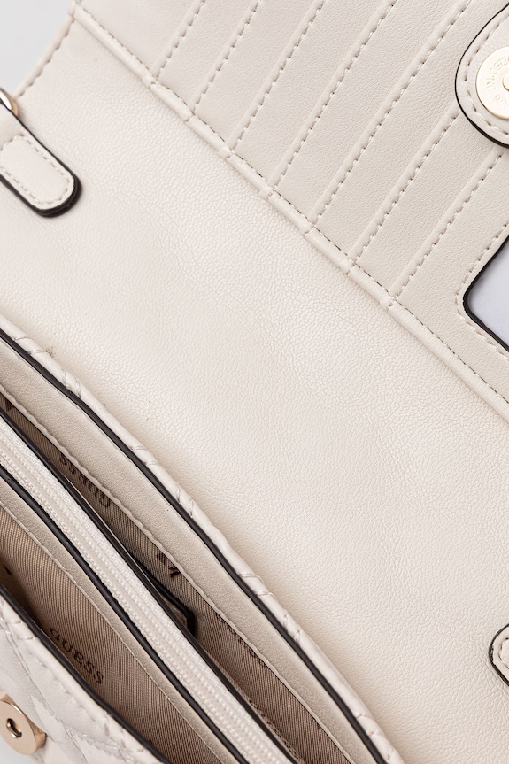 Τσάντα Guess GIULLY HWQG96.73750 μπεζ