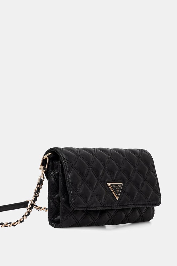 Τσάντα Guess GIULLY HWQG96.73750 μαύρο SS26