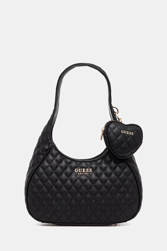 Guess torebka ATABEY nie mieści A4 czarny HWQG98.94010