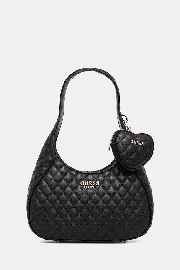 Guess torebka ATABEY nie mieści A4 czarny HWQG98.94010