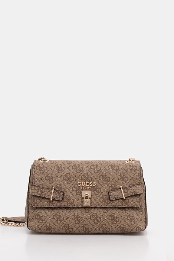 Guess torebka YESBA nie mieści A4 beżowy HWSG78.33210