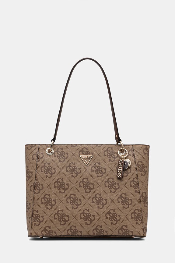 Guess torebka NOELLE mieści A4 beżowy HWSO96.72250