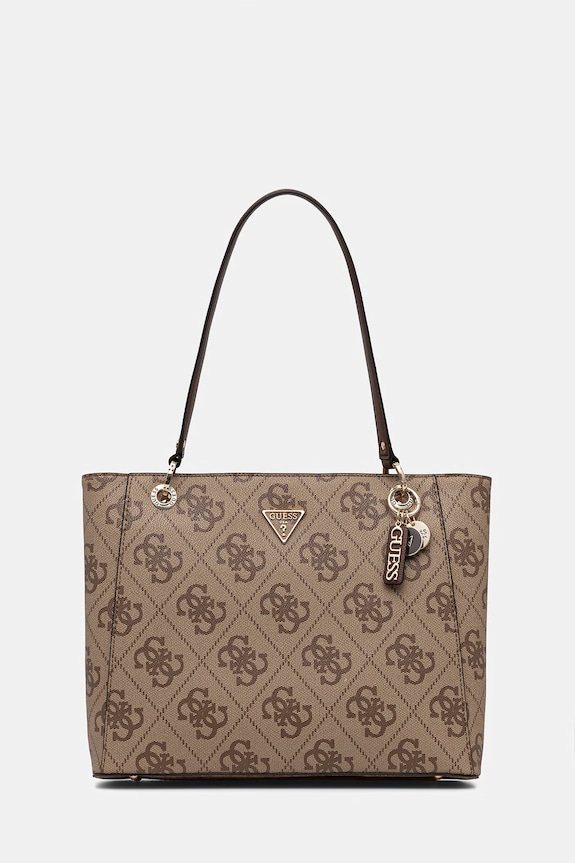 Guess torebka NOELLE mieści A4 beżowy HWSO96.72250