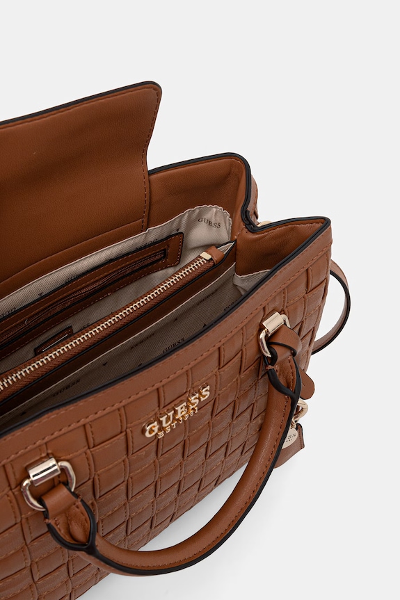 Τσάντα Guess SANDY HWWG84.18060 καφέ