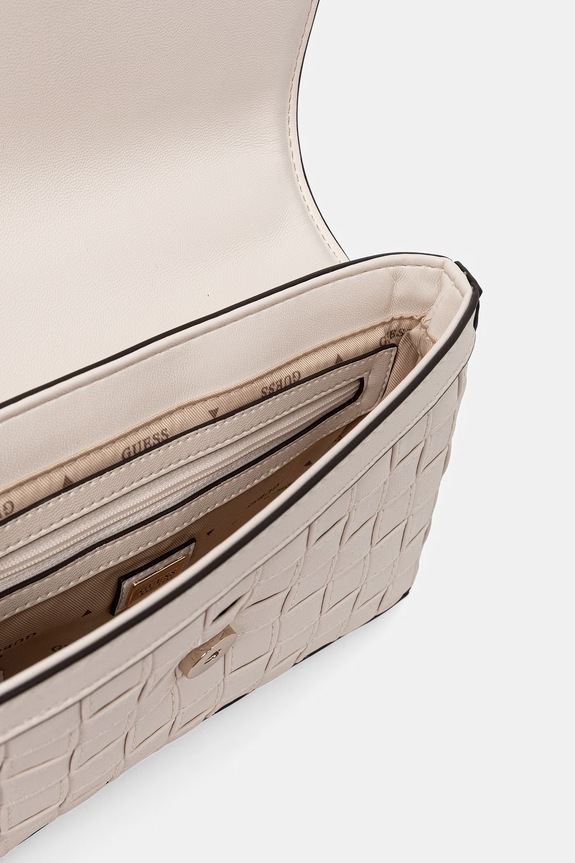 Τσάντα Guess SANDY HWWG84.18210 μπεζ