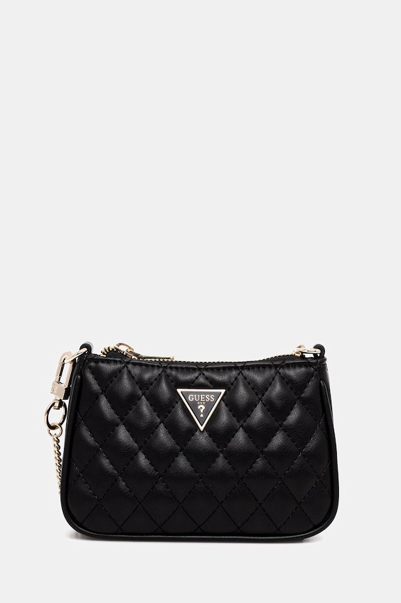 Guess poșetă uni negru PW7554.P6180
