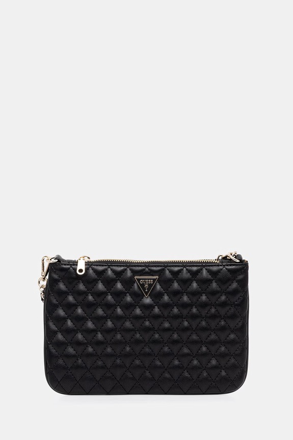 Kabelka Guess jemný vzor čierna PW7556.P6174