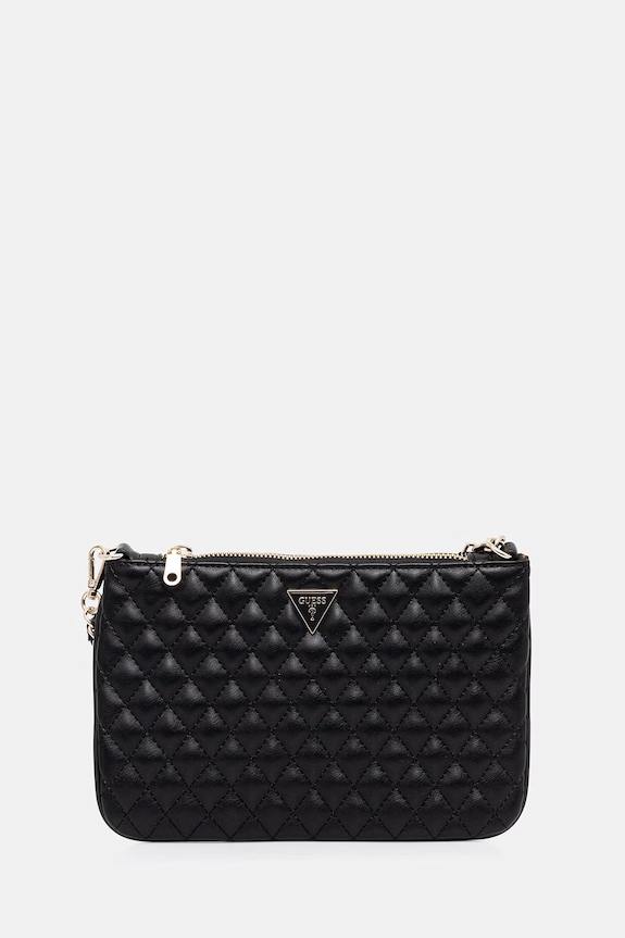 Kabelka Guess jemný vzor čierna PW7556.P6174