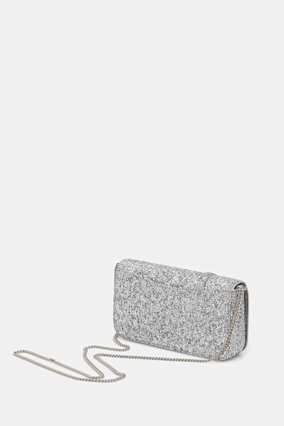 Dkny poșetă argintiu R54EDK30