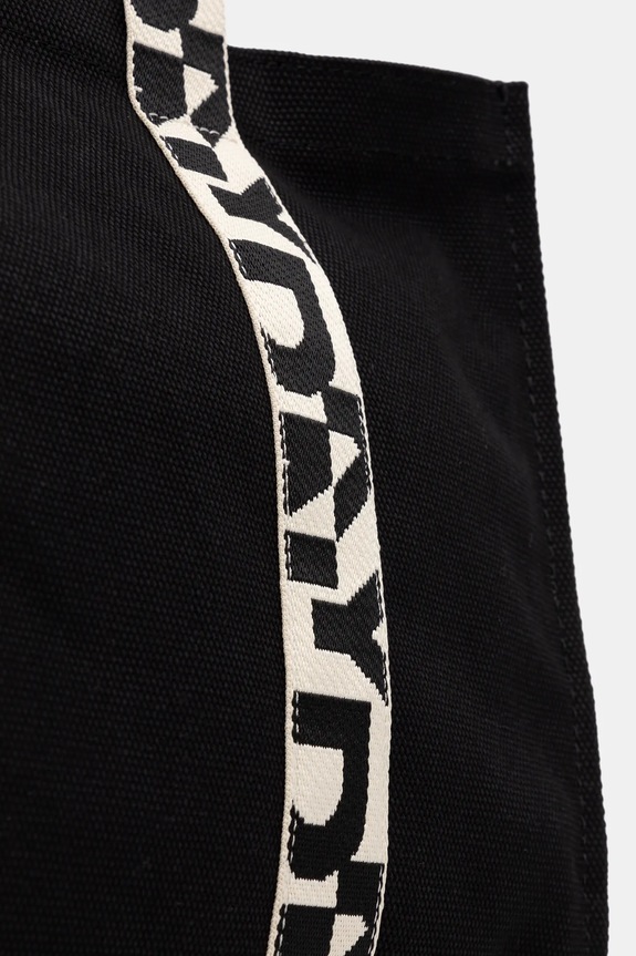 Bavlnená taška Dkny čierna R54AGO39