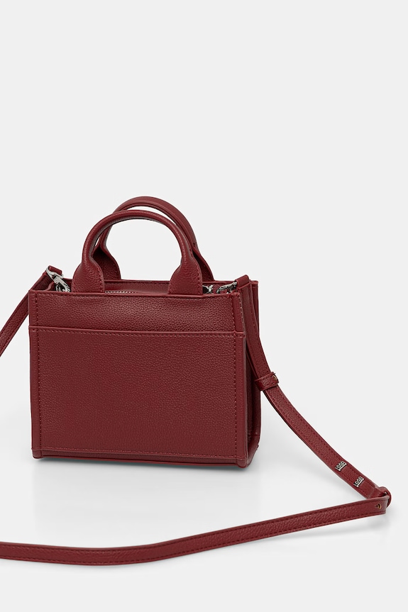 DKNY torebka damska z imitacji skóry czerwony R53AAM56