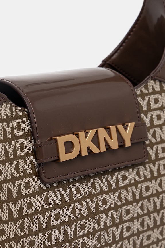 Τσάντα Dkny καφέ R5235L20