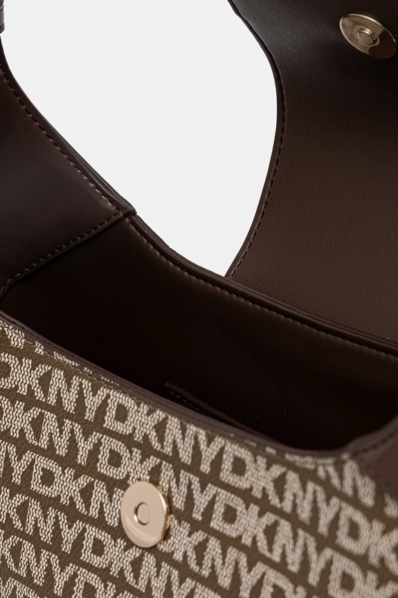 Τσάντα Dkny R5235L20 καφέ