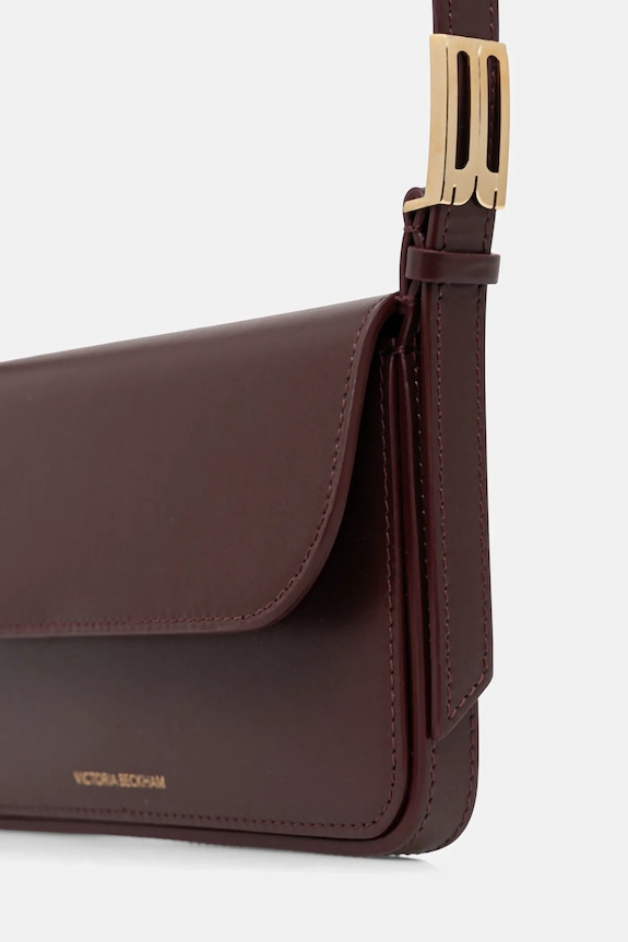 Victoria Beckham torebka skórzana bordowy B126AAC007145A
