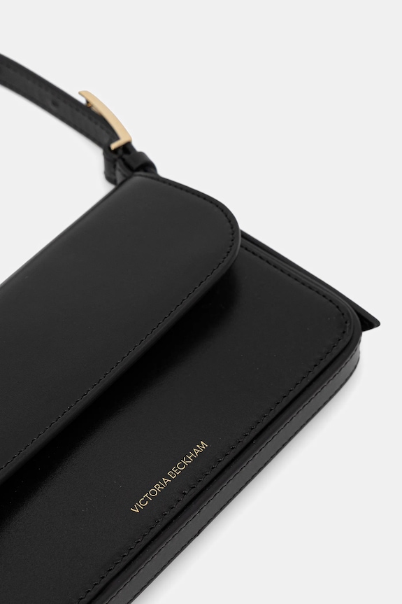 Kožna torba Victoria Beckham crna B126AAC007145A